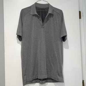 Moisture wicking mens Lululemon polo shirt. Great condition!